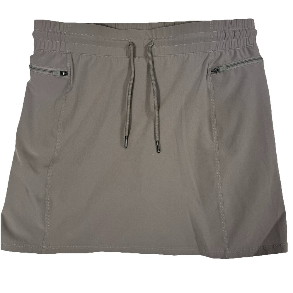 Kyodan Women’s XS Athletic Skort Golf Tennis Skirt Built In Shorts Stretch Grey